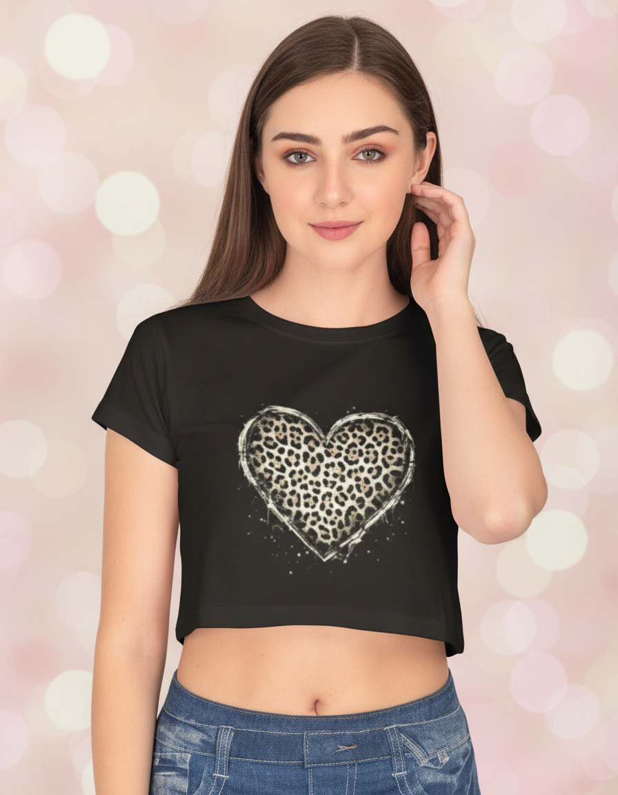 Heart Classic Crop Top