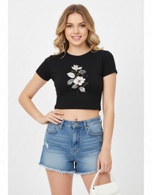 Natural Bloom Crop Top
