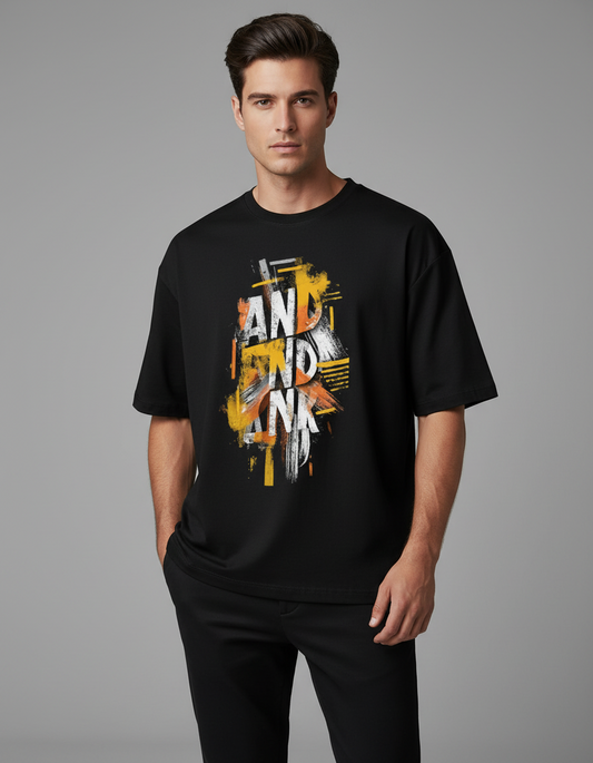 Urban Splash Text  Oversized Standard T-Shirt