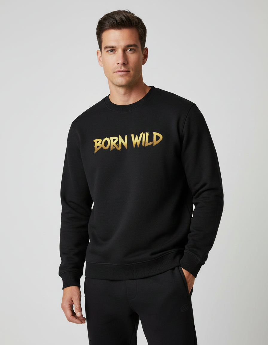 Born Wild Oversized Sweatshirt PREMIUM