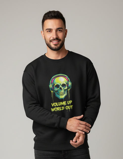 Skull Oversized Sweatshirt