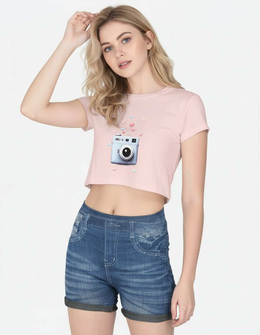 Snapshot Fashion Crop Top