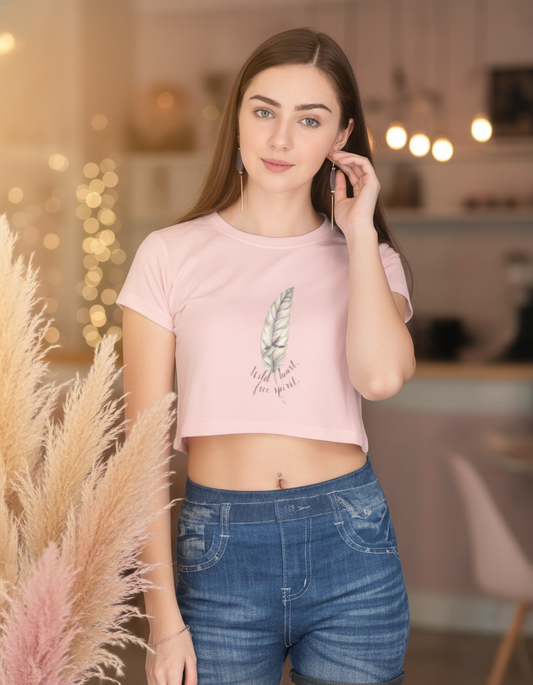 Wild Heart Free Spirit Crop Top