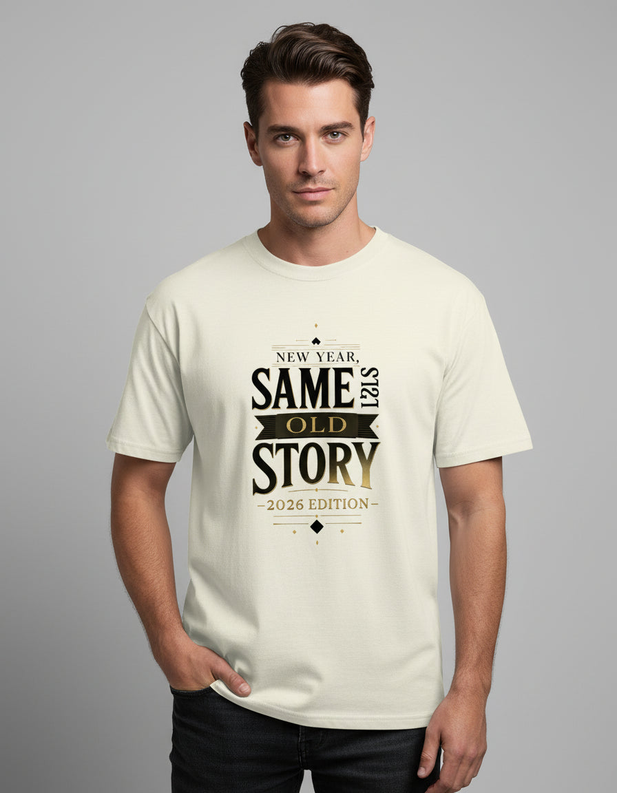 New Year Edition Oversized Classic T-Shirt PREMIUM