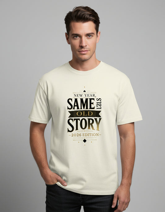 New Year Edition Oversized Classic T-Shirt PREMIUM